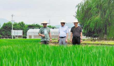 深入一线  靠前指挥 ——孙利祥赴径山基地部署减灾救灾工作